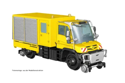 Hobbytrain H43201S: Vehículos de servicio ferroviario Unimog bivalente U423