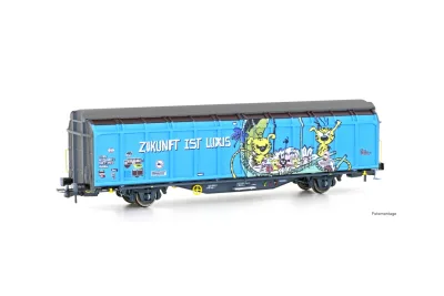 Hobbytrain H45106: Carro a pareti scorrevoli, tipo Hbbillns