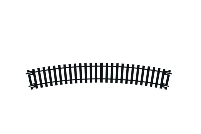 Hornby R608: Oblouková kolej, poloměr 505mm, 22,5 stupně