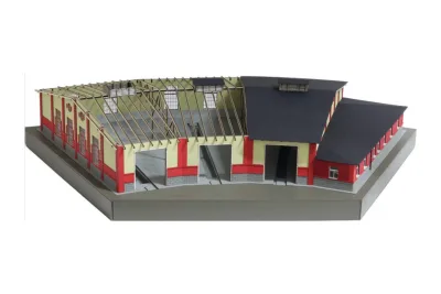IGRA Model 191014: Ringlokschuppen Turnov