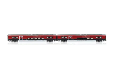 Jägerndorfer 12210: Set de coches de viajeros Railjet 2