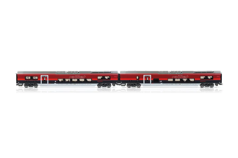 Személykocsi-készlet: 2 Railjet kocsi