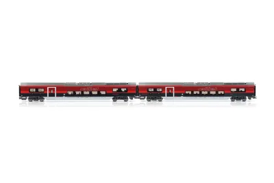 Jägerndorfer 71221: Набор пассажирских вагонов: 2 вагона Railjet