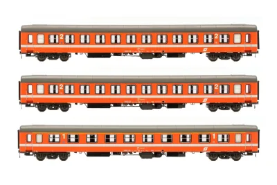 Jägerndorfer 90501: Set de 3 voitures de voyageurs UIC-X