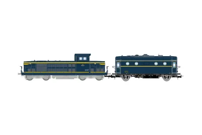 Jouef HJ2473S: Dieselová lokomotiva řady BB 66000