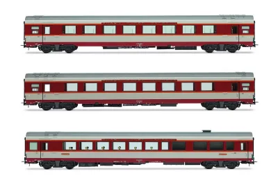 Jouef HJ4191: Set di carrozze categoria A8u, A8tu, Vru