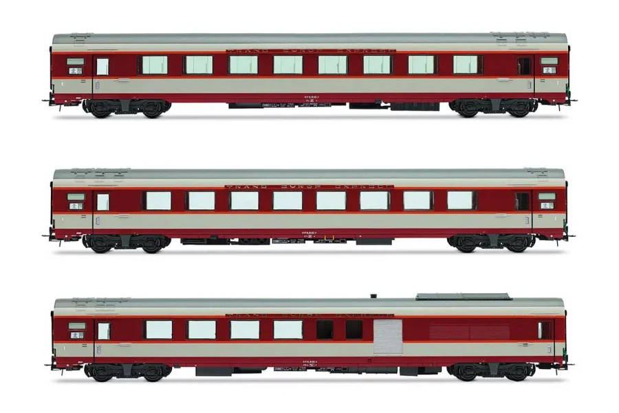 Set de coches de viajeros categoría A8u, A8tu, A4Dtux