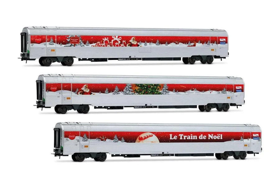 Passenger car set Train de Noël
