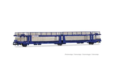 Jouef HJ6327: Carro per trasporto auto tipo Laeks 63C