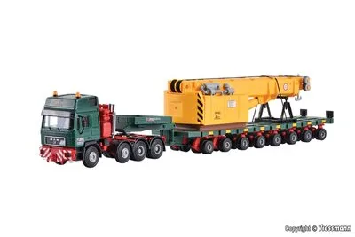 Kibri 13600: MB SK mit SCHEUERLE Plattformwagen