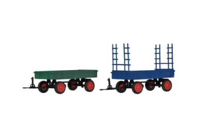 Kibri 15702: 2 rubber-tyred cars