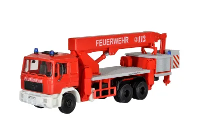 Kibri 18273: H0 LKW MAN Feuerwehr mit Ruthmann Steiger