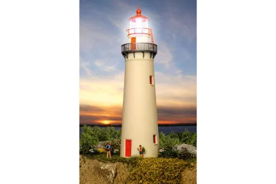 Kibri 39170: H0 Leuchtturm mit LED-Leuchtfeuer