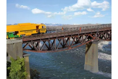 Kibri 39703: H0 Stahl-Unterzugbrücke eingleisig