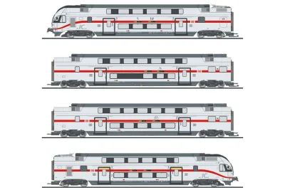 Liliput L133855: Triebzug Stadler KISS, IC2, 4-teilig, DB AG