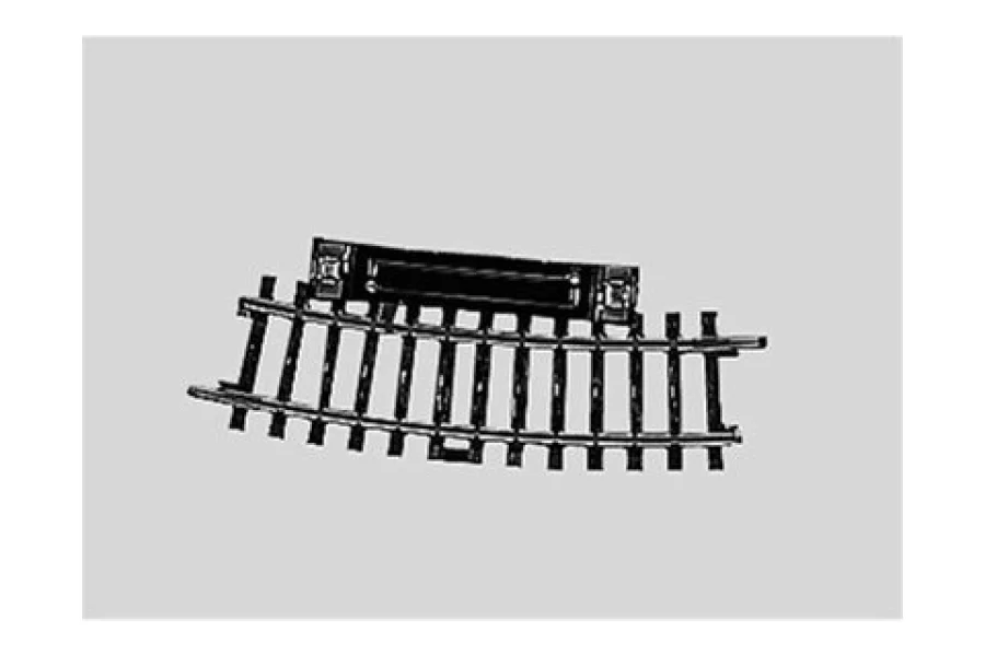 Märklin K-Schaltgleis gebogen Radius 360 mm