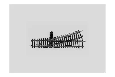 Märklin 2265: Märklin K-Gleis Weiche links Länge 168,9 mm