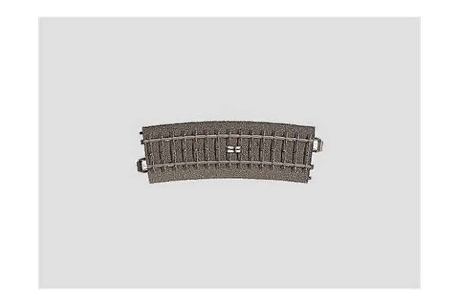 Märklin binario di commutazione curvo C-binario raggio R2 = 437,5 mm / 15°
