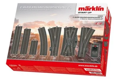 Märklin 24905: Märklin Start up - doplňkový balíček C-koleje C5