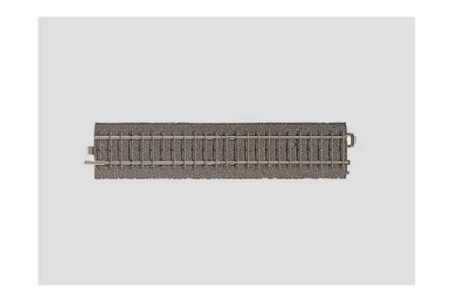 Märklin vía de transición a vía M, longitud 180 mm