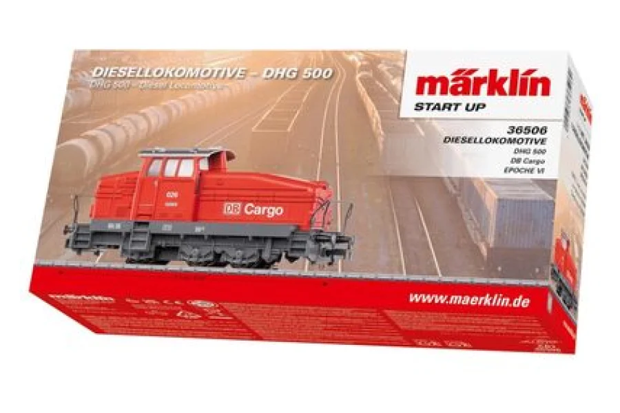Märklin Start up - Dieselová lokomotiva DHG 500 DB Cargo, Ep. VI