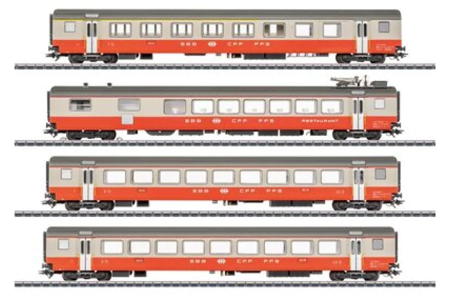 Набір пасажирських вагонів Swiss Express
