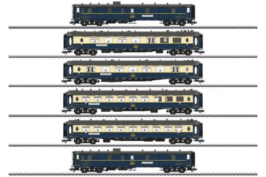 Pullmanwagen-Set EDELWEISS