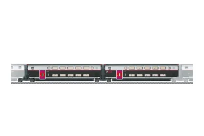 Märklin 43428: Додатковий набір вагонів 1 до TGV INOUI