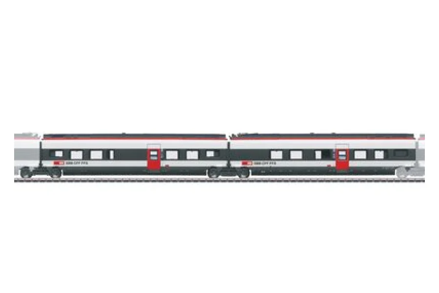 Set di carrozze aggiuntive 1 per RABe 501 Giruno