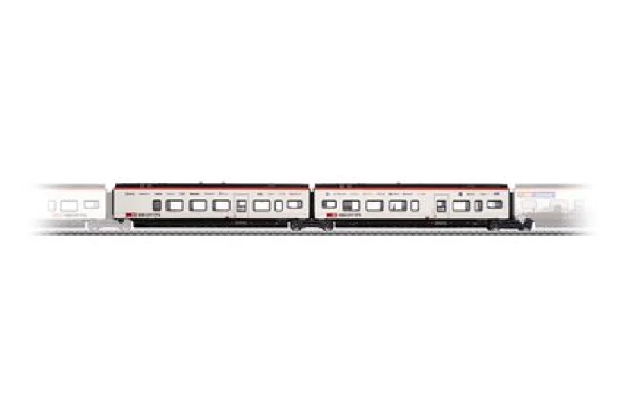 Set di carrozze aggiuntive 2 per RABe 501 Giruno