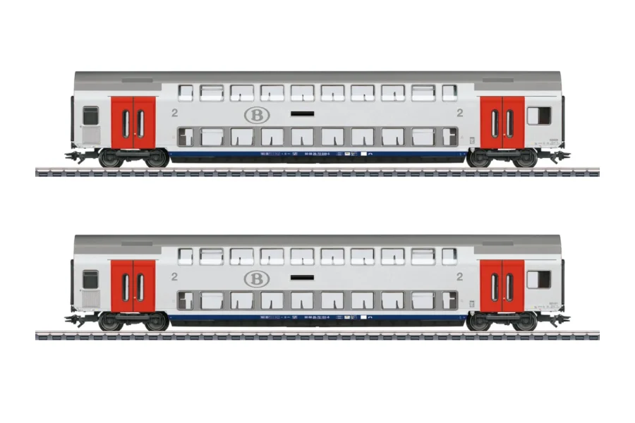 Emeletes kocsi szett, SNCB