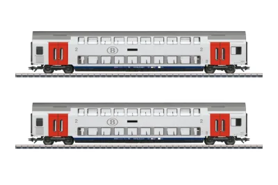 Märklin 43566: Set dubbeldeksrijtuigen, SNCB