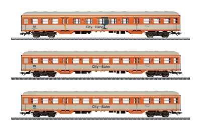 Märklin 43835: Set de coches de viajeros City-Bahn