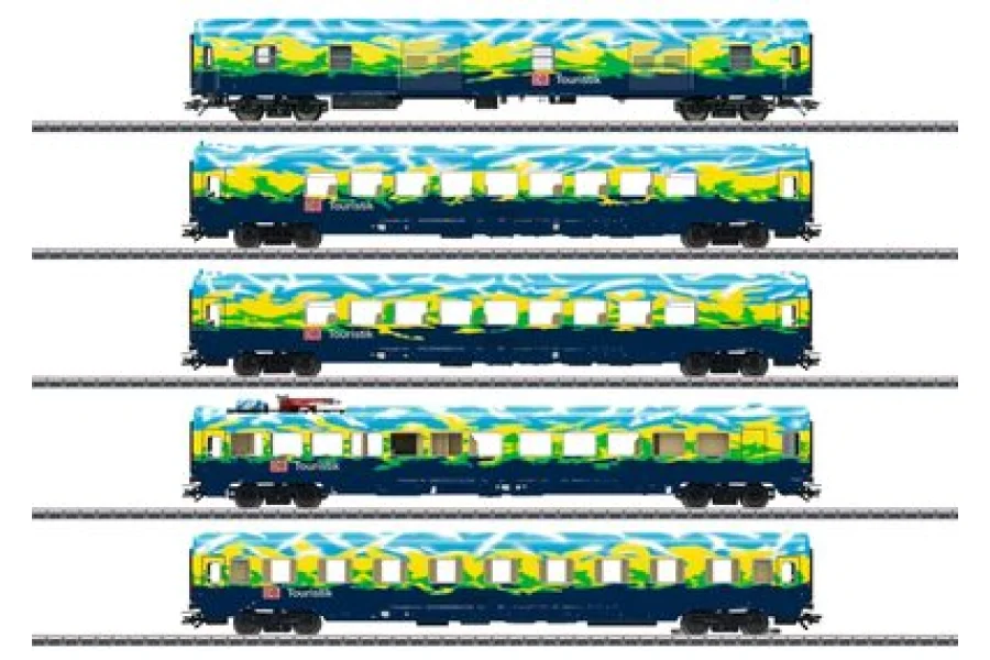 Set de voitures de voyageurs "Touristikzug"