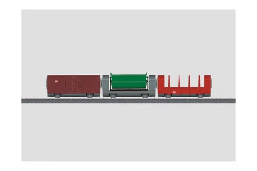 Märklin my world - set de vagones suplementarios para tren de mercancías