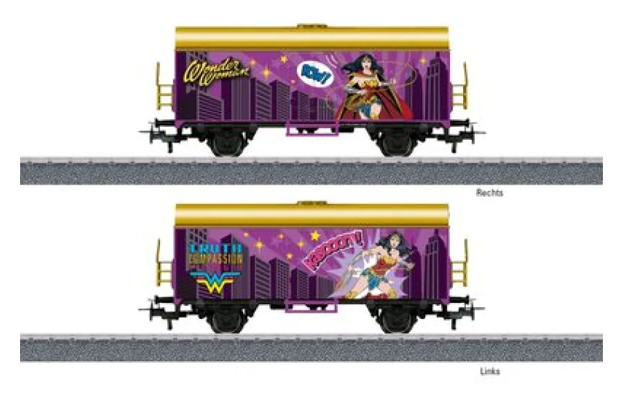 Märklin Start up - wagon frigorifique Wonder Woman