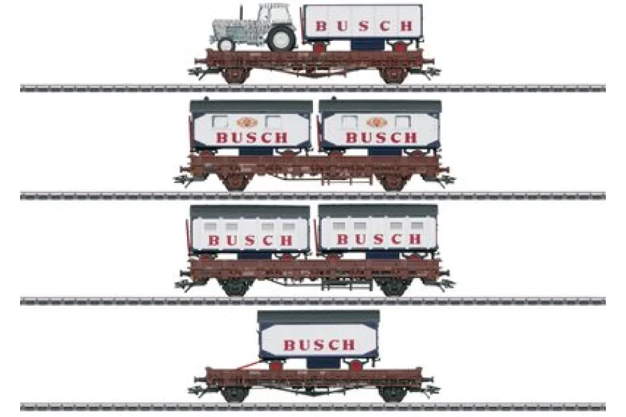 Sada nákladních vozů Zirkus Busch