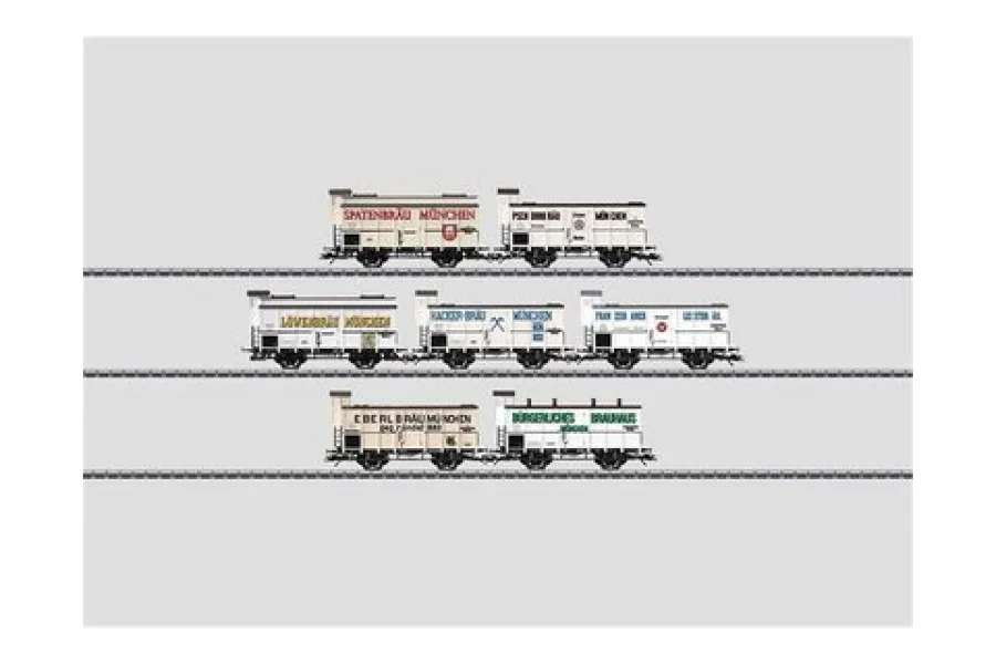 Coffret de wagons à bière