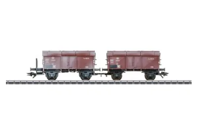 Märklin 46018: Par de vagones con tapa abatible