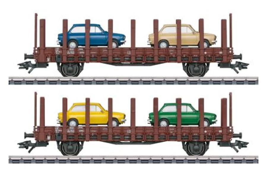 Set de vagones planos "DAF 66"