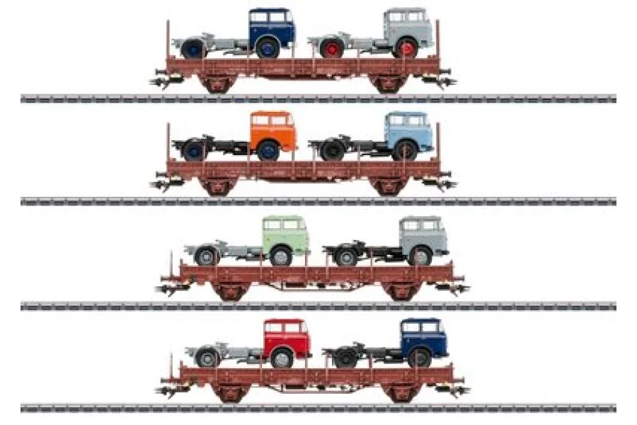 Güterwagen-Set Fahrzeugtransport