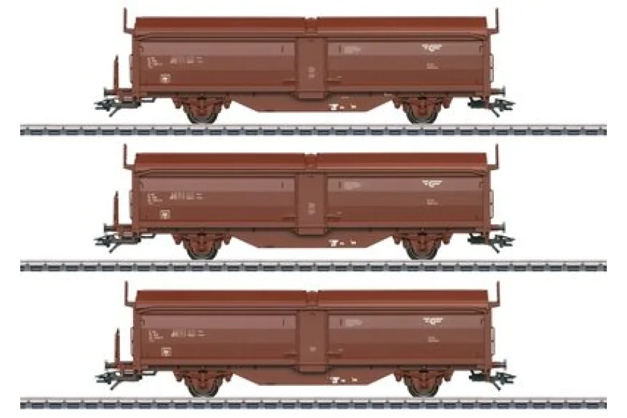 Sliding-roof/sliding-wall wagon set Tbis