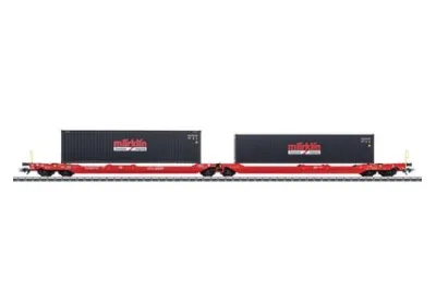 Märklin 47478: Doppel-Taschenwagen Sdggmrss 738