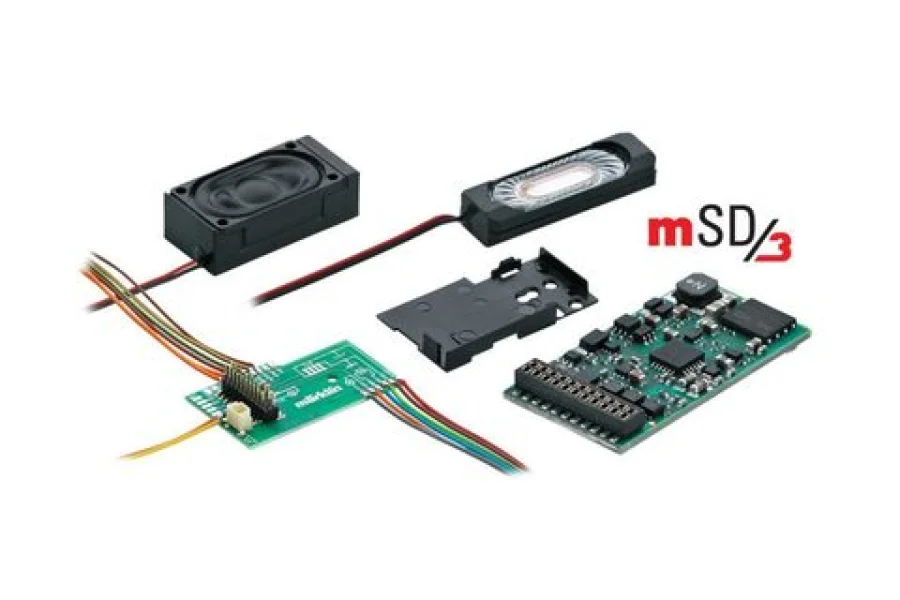 Märklin SoundDecoder mSD3 dźwięk lokomotywy spalinowej