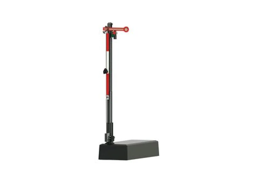 Signal principal avec mât étroit Hp 0 / Hp 1