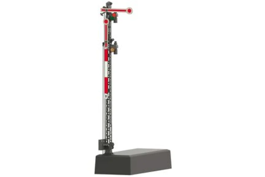Señal principal con mástil de celosía (Hp 0 / Hp 1 / Hp 2)