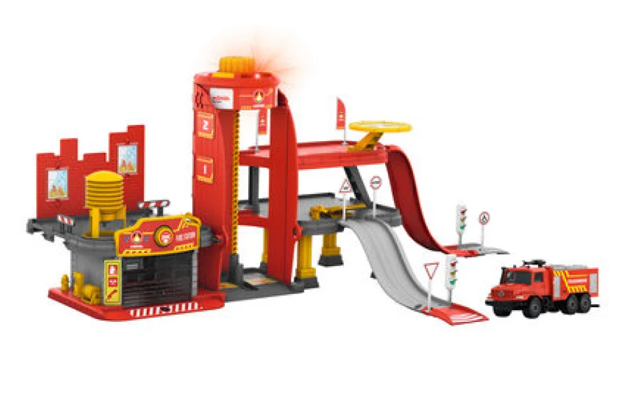 Märklin my world - Feuerwehr Station mit Licht- und Soundfunktion