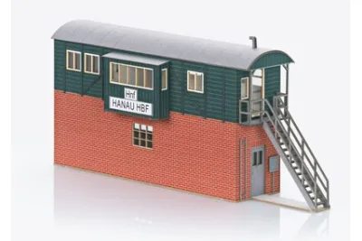 Märklin 72901: Bouwpakket: noodseinhuis Hanau Hbf