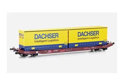 Mehano 28409: Containertragwagen Bauart Sgkkms 698