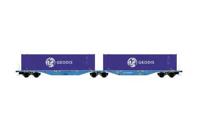 Mehano 30046: Containertragwagen Bauart Sggmrss'90